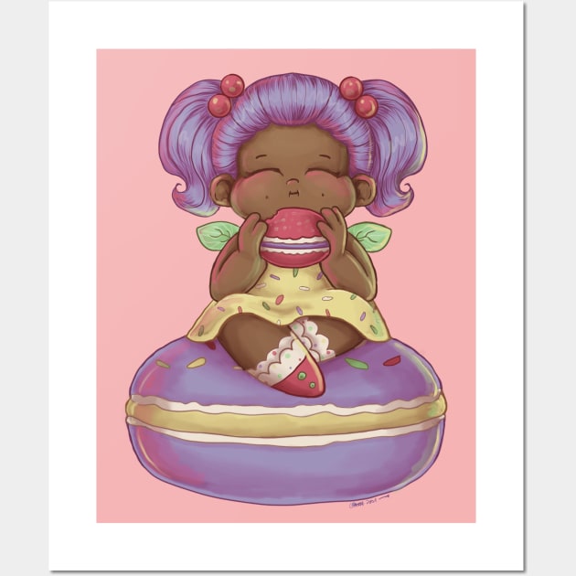 Sugar Plump Fairy Nom Noms Wall Art by thewickedmrshicks